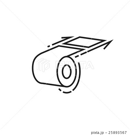 roll of toilet paper icon roll of toilet paper icon 25893567