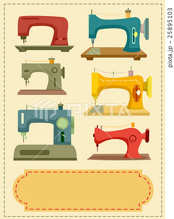 Sewing Machinesのイラスト素材