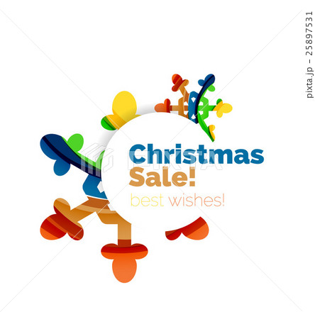 Christmas colorful geometric abstract background Christmas colorful geometric abstract background 25897531