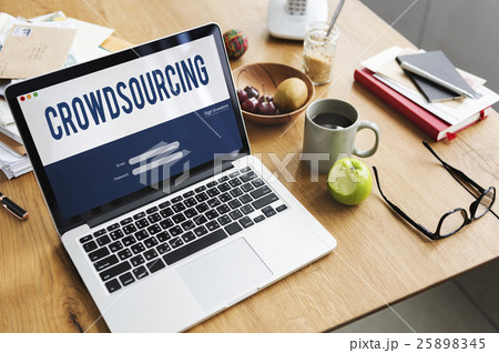 Crowdsourcing Collaboration Content Information Concept 25898345