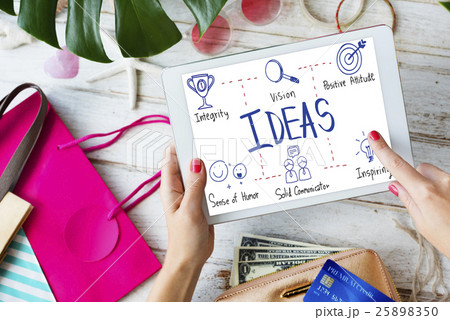 Ideas Vision Icon Illustrations Concept 25898350