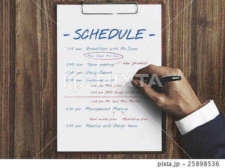 Schedule Planning Time Activity Concept Schedule Planning Time Activity Concept 25898536