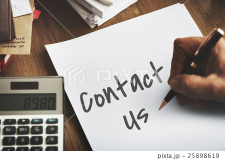 Contact Us Service Service Concept Contact Us Service Service Concept 25898619