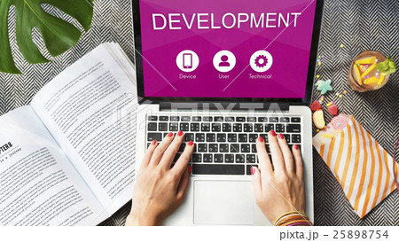 Development Website Data Network Application Concept 25898754