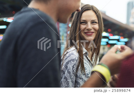 Amusement Leisure Funny Happiness Enjoyment Concept 25899874