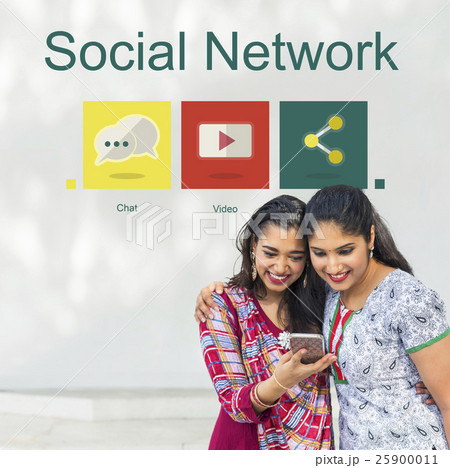 Social Network Connection Internet Concept 25900011