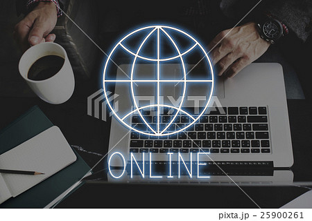 Internet Webpage Global Communication Network Concept 25900261