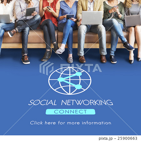 Connection Internet Communication Network Sharing Concept 25900663