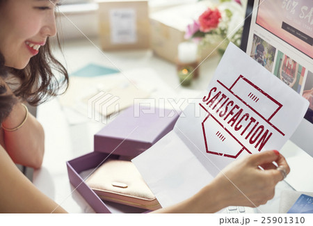 Satisfaction Happy Service Client Customer User Concept 25901310