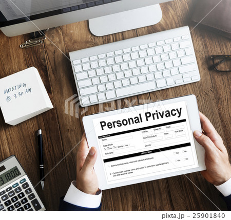 Personal Privacy Information Data Application Form Concept 25901840