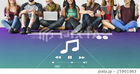 Music Sound Multimedia Player Concept 25901963