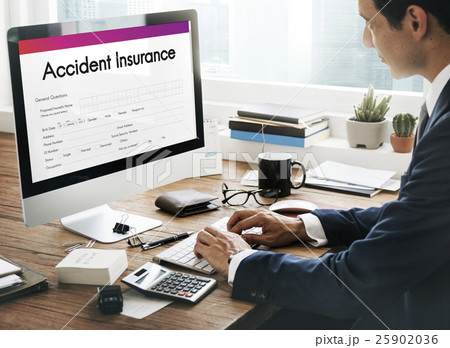 Accident Insurance Safety Form Concept 25902036