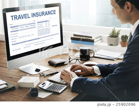 Travel Insurance Form Transportation Concept 25902096