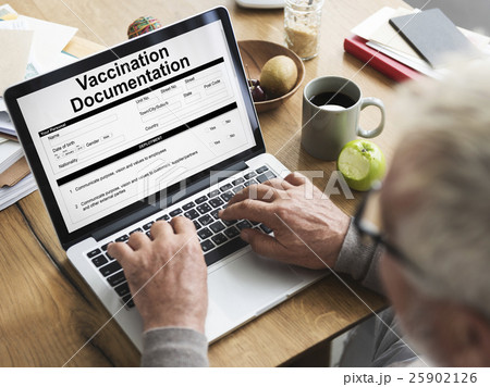 Vaccination Documentation Application Form Concept Vaccination Documentation Application Form Concept 25902126