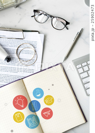 Insight Intelligence Studying Wisdom Graphic Concept Insight Intelligence Studying Wisdom Graphic Concept 25902473