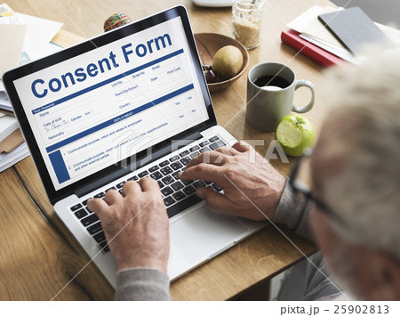 Consent Form Healthcare Medical Hospital Concept 25902813