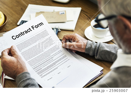 Contract Form Document Law Obligation Concept Contract Form Document Law Obligation Concept 25903007