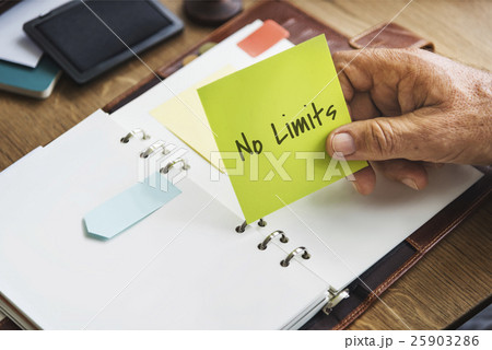 No Limits Ideas Work Concept 25903286