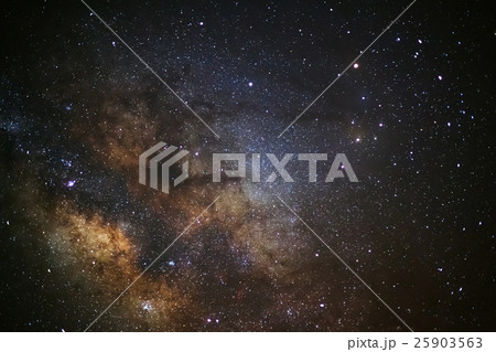 Milky Way galaxy, Long exposure photograph 25903563