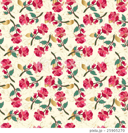 Vector beautiful background with flowers. 25905270