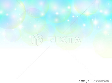 シャボン玉水色グラデーションのイラスト素材 25906980 Pixta