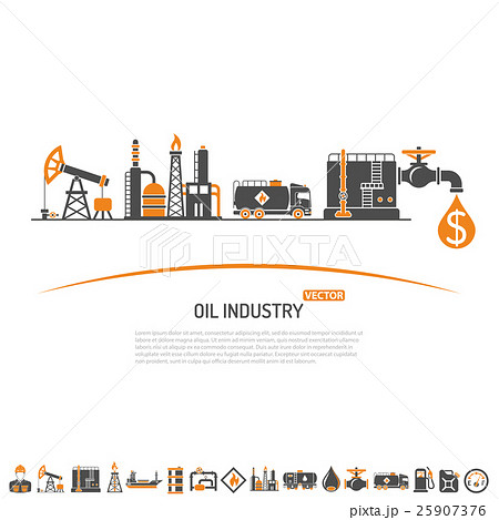 Oil industry Concept 25907376