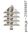 Christmas fur-tree dollar.  25909897