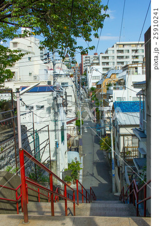 実録 君の名は ロケ地 須賀神社周辺 の写真素材