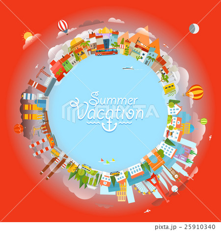 The Earth and different locations. Travel concept The Earth and different locations. Travel concept 25910340