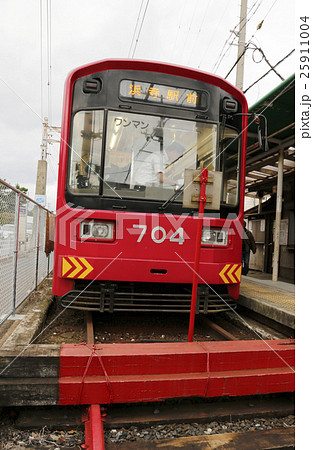 阪堺電車　路面電車　浜寺駅 25911004