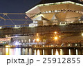 浮庭橋から見た湊町リバープレイスの夜景 大阪なんば堀江 浮庭橋から見た湊町リバープレイスの夜景 大阪なんば堀江 25912855