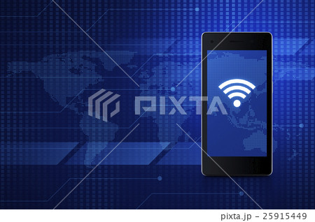 Wi-fi, Elements of this image furnished by NASA 25915449