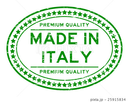 Grunge green premium quality made in Italy stamp Grunge green premium quality made in Italy stamp 25915834