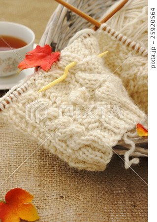 編み物 編み物 25920564