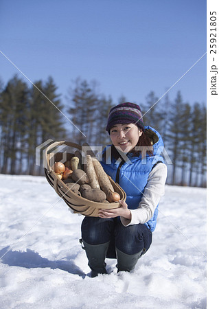 越冬野菜 25921805