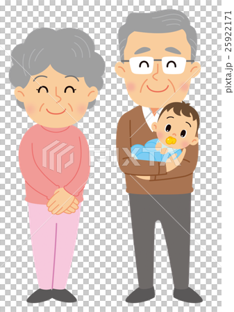 老年夫婦和嬰兒 老年夫婦和嬰兒 25922171