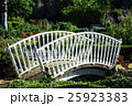 木造の白い小さな橋 25923383