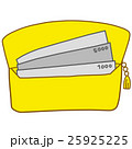 黄色の財布 25925225