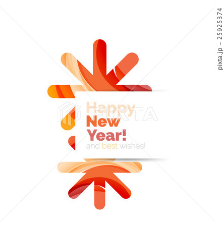 Christmas colorful geometric abstract background 25925374