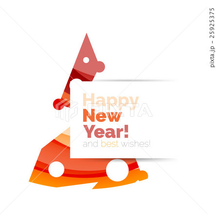 Christmas colorful geometric abstract background 25925375