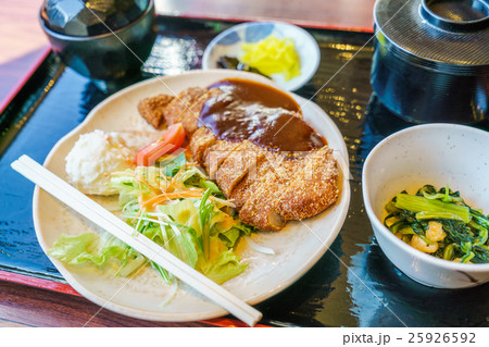Japanese food style Teriyaki Chicken with rice 25926592