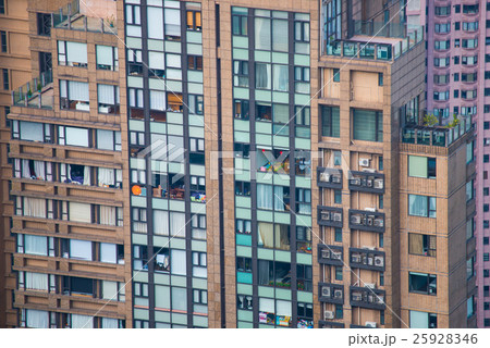 Skyscraper view from the Peak Tower, landmark 25928346