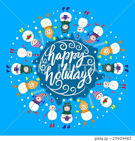 Happy snowmen.frame for text Happy snowmen.frame for text 25929465
