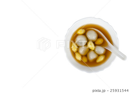 Black Sesame Dumpling in Ginger Tea Recipes 25931544