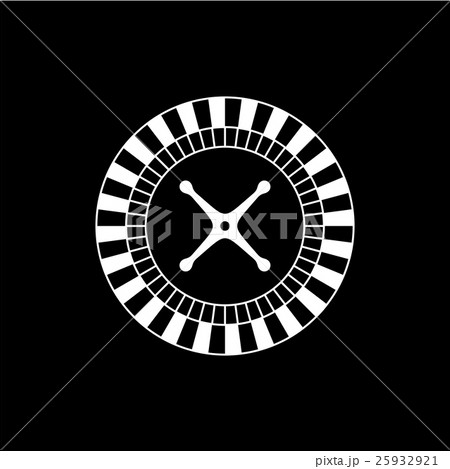 Roulette Casino Wheel Icon のイラスト素材 Roulette Casino Wheel Icon のイラスト素材