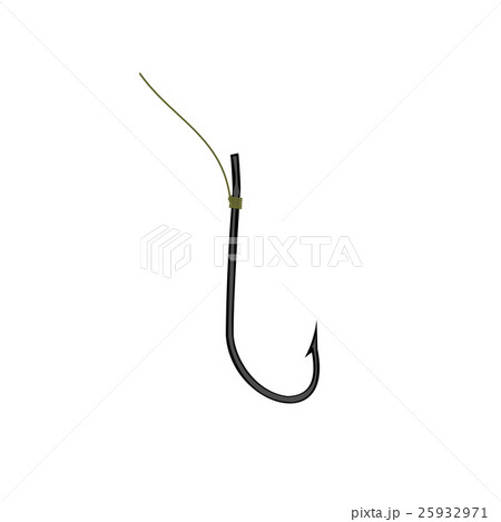 Fishing hook illustration 25932971