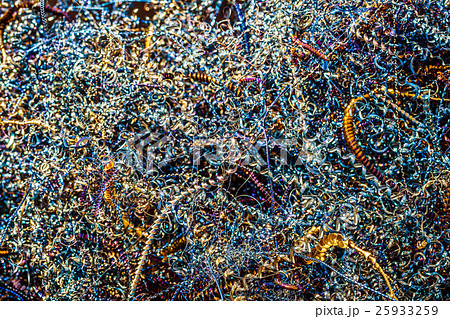 Metal shavings background 25933259