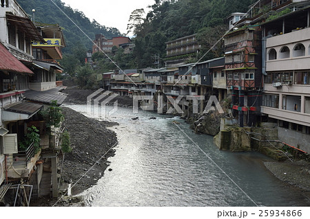 台湾の温泉街 25934866
