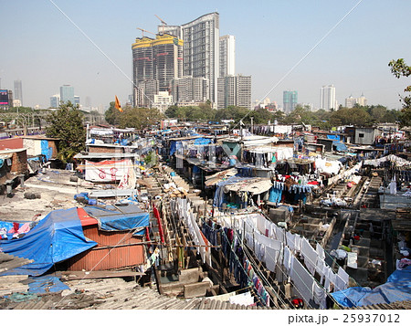 ムンバイの洗濯場 ドービー ガート ムンバイの洗濯場 ドービー ガート 25937012