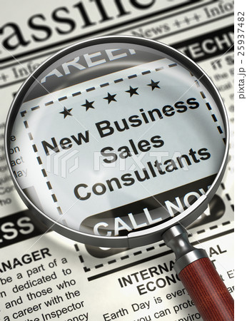 Job Opening New Business Sales Consultants. 3D. 25937482